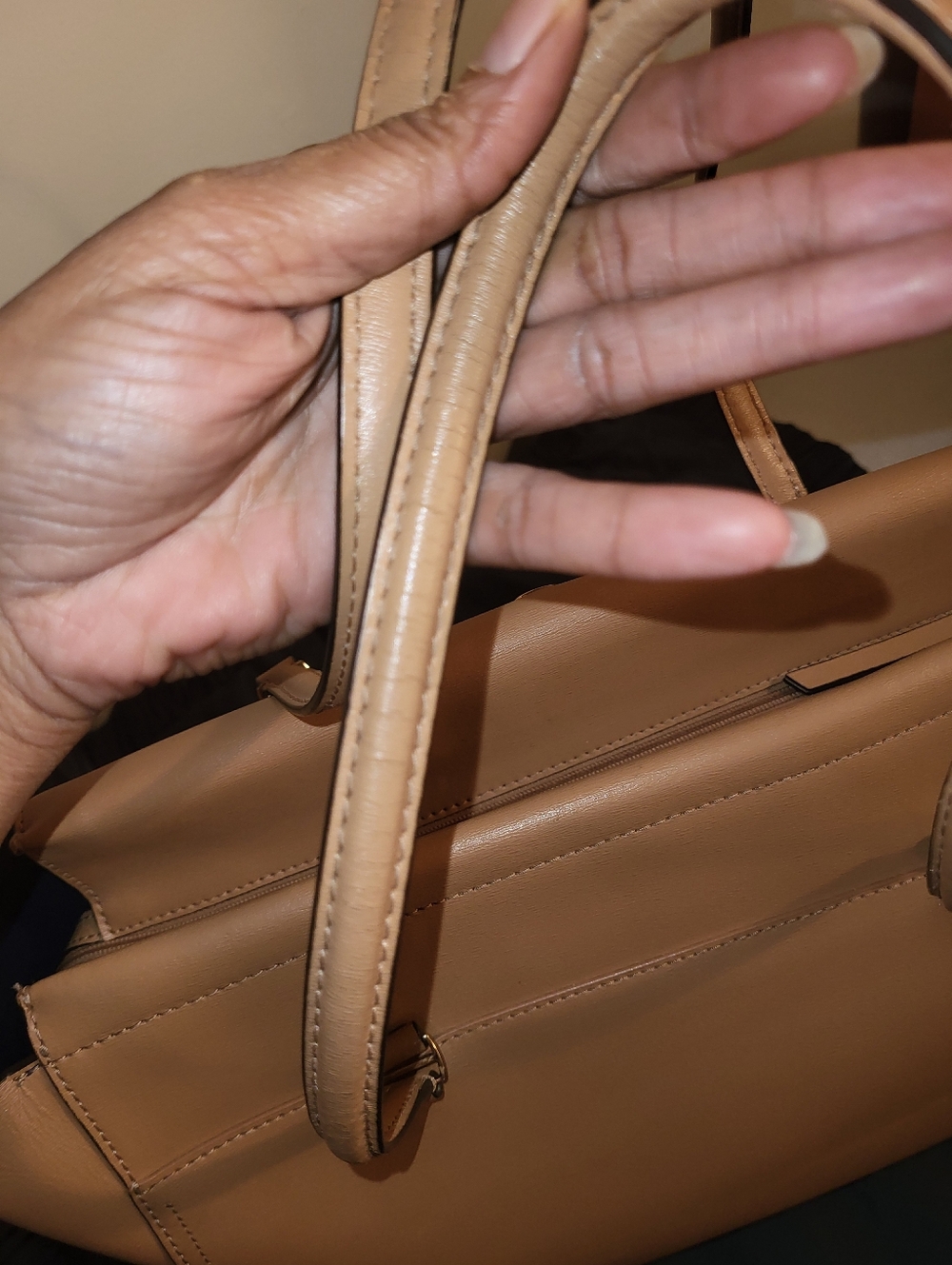 Tory Burch Tan Leather Tote EUC 🔥 - Picture 6 of 11